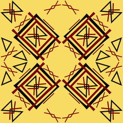Fototapeta premium Abstract pattern geometric backgrounds 