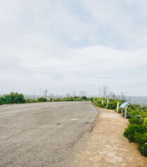 Parking at the bunker hill lookout on Kangaroo Island, South Australia