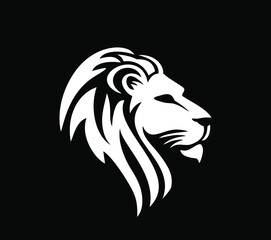 Lion Head Logo Vector Sign