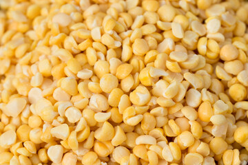 dried peas  soakted in water