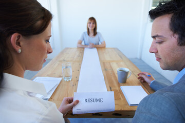 This is exceptionally long.... Two employers astounded by the long resume a candidate has brought...