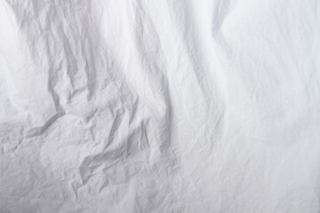 Plakat Texture of white fabric. White background close up. Factory fabric in white.