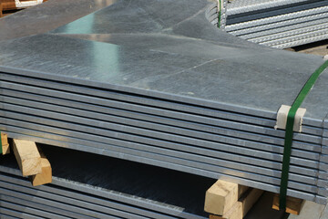 Bunch of Galvanized steel plate 
