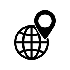 worldwide shipping icon vector