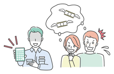 illustration of overcharging for repairing