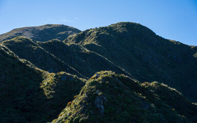 Hiking Tararua Range, New Zealand