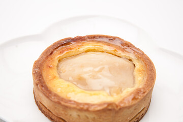 pear cake with almond cream 3