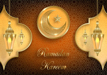 Islamic 3d podium round stage for Eid Mubarak, Ramadan Kareem, Muharram, Iftar, on color background