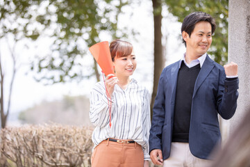 カジュアルビジネスの会社員
