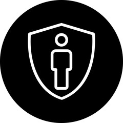 protect glyph icon