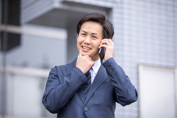 カジュアルビジネスの会社員
