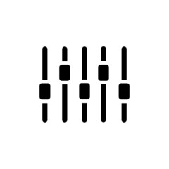 Audio Mixer Icon Vector Illustration
