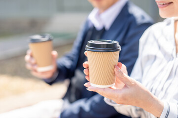 カジュアルビジネスの会社員
