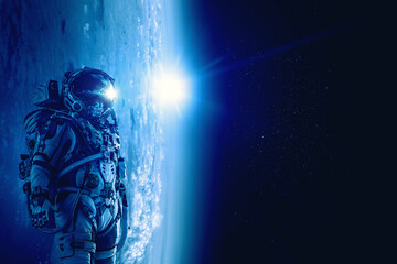 Astronaut on the other planet