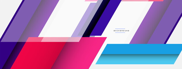 Obraz na płótnie Canvas Background. Geometric diagonal square shapes and lines abstract composition. Vector illustration for wallpaper banner background or landing page