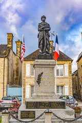 World War 1 Monument D-day St Marie Mont Normandy France
