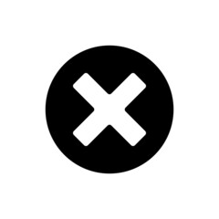 Obraz premium Cancelled Icon Vector Illustration Design 