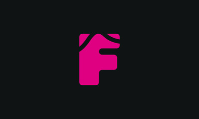 Alphabet letter icon logo F