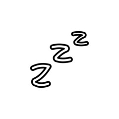 sleep icon vector design templates