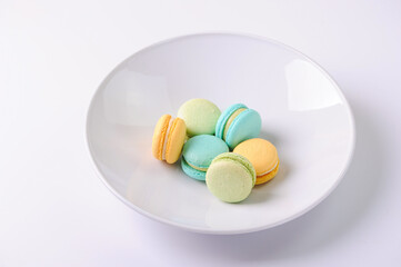 macaroons on a plate