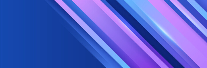 Obraz premium Modern abstract dark blue banner background. Vector illustration template with pattern. Design for technology, business, corporate, institution, party, festive, seminar, and talks.