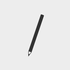 Pencil vector icon illustration sign