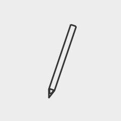 Pencil vector icon illustration sign