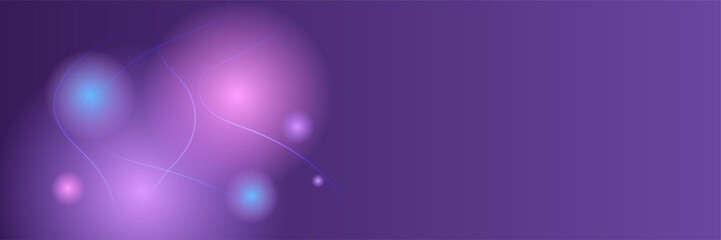 Modern abstract dark purple blue orange banner background. Vector abstract graphic design banner pattern background template.