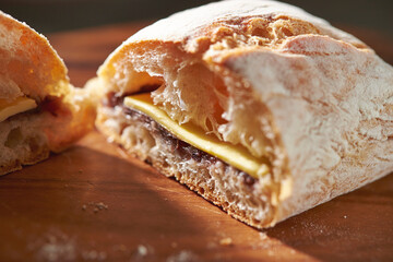 Bread with Butter and Red Beans