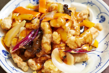 Sweet and Sour Pork ,tangsuyuk