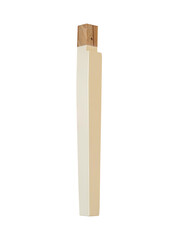 Wooden furniture legs white color