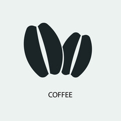 Obraz premium Coffee vector icon illustration sign