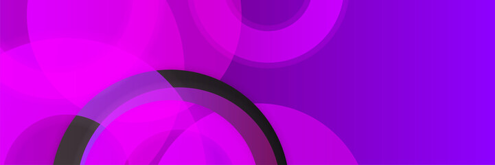 Modern abstract dark purple blue orange banner background. Vector abstract graphic design banner pattern background template.