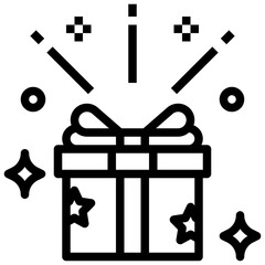 SURPRISE line icon,linear,outline,graphic,illustration