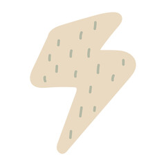 flash abstract shape hand drawn illustration