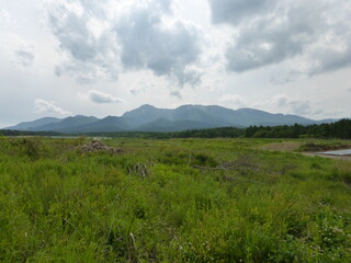 野辺山高原から見る八ヶ岳（長野県南牧村）