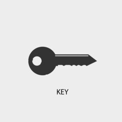Keys vector icon illustration sign