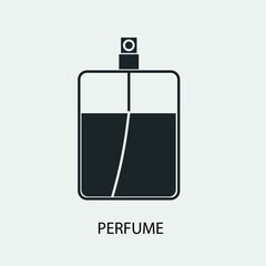Perfume vector icon illustration sign