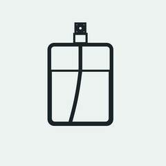 Perfume vector icon illustration sign