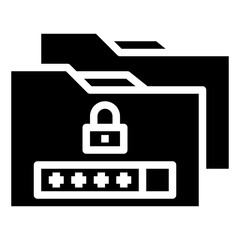 FOLDER glyph icon,linear,outline,graphic,illustration