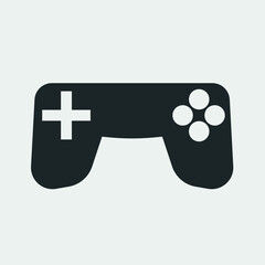 Gamepad vector icon illustration sign