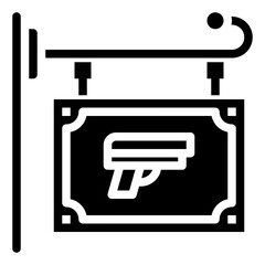 SIGN glyph icon,linear,outline,graphic,illustration