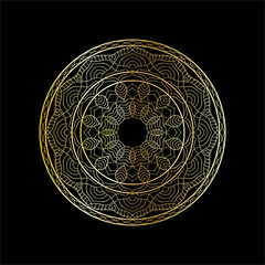 mandala vector template image