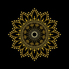 mandala vector template image