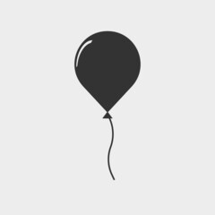 Balloon vector icon illustration sign