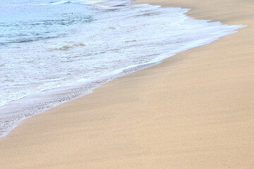 守谷海水浴場の砂浜