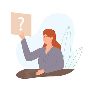 recommend clip art: Work questions, doubts, hypotheses, or assumptions illustration