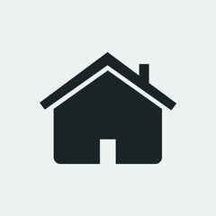 Home vector icon illustration sign