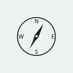 Compass vector icon illustration sign