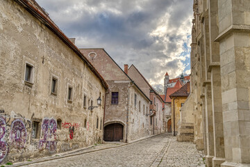 Fototapeta na wymiar Bratislava Landmarks, Slovakia, HDR Image
